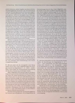 Vorschauseite 3: Fiktive Fortschreibung der dienstlichen Beurteilung eines seit fast 10 Jahren frei gestellten Personalratsmitglieds