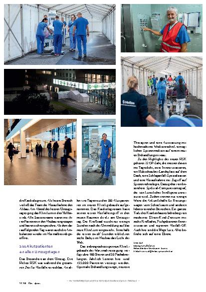 Vorschauseite 2: Klinikneubau Umzug ohne Stillstand