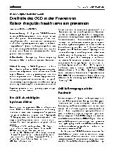 Vorschauseite 1: Die Rolle des ÖGD in der Prävention