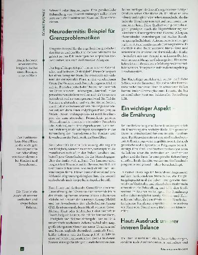 Vorschauseite 3: Grenzorgan: Die Haut als Spiegel unseres Innenlebens