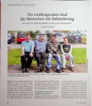 Vorschauseite 1: Die Leidtragenden sind die Menschen mit Behinderung.