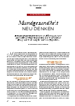 Vorschauseite 1: Mundgesundheit NEU DENKEN
