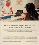 Vorschauseite 1: Ohne Aufenthaltsstatus und Gesundheitsschutz mitten in der Pandemie