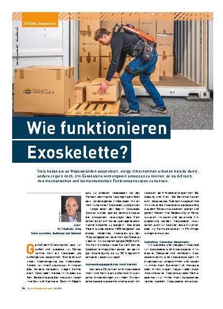 Vorschauseite 1: Wie funktionieren Exoskelette?