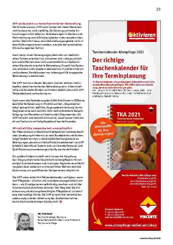 Vorschauseite 2: Eine lückenhafte Regelleistung?