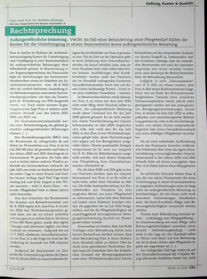 Vorschauseite 1: Rechtsprechung
