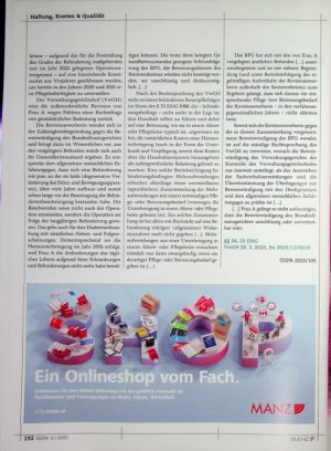 Vorschauseite 2: Rechtsprechung