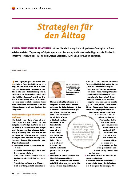 Vorschauseite 1: Strategien für den Alltag