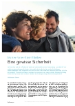 Vorschauseite 1: Mutter-Vater-Kind-Kliniken: Eine gewisse Sicherheit