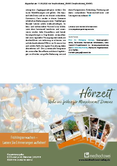 Vorschauseite 4: Angehörigenintegration Stand der Dinge und Ausblick