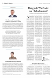 Vorschauseite 1: Der große Wurf oder nur Flickschusterei?