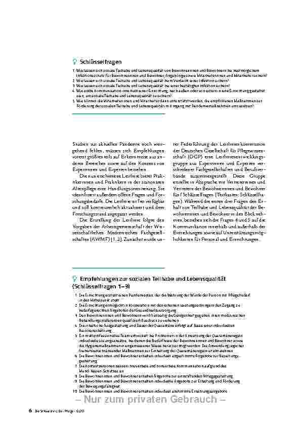 Vorschauseite 3: SOZIALE TEILHABE ERMÖGLICHEN