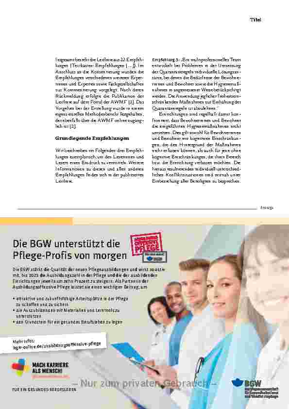 Vorschauseite 4: SOZIALE TEILHABE ERMÖGLICHEN