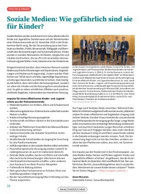 Vorschauseite 1: Soziale Medien: Wie gefährlich sind sie für Kinder?