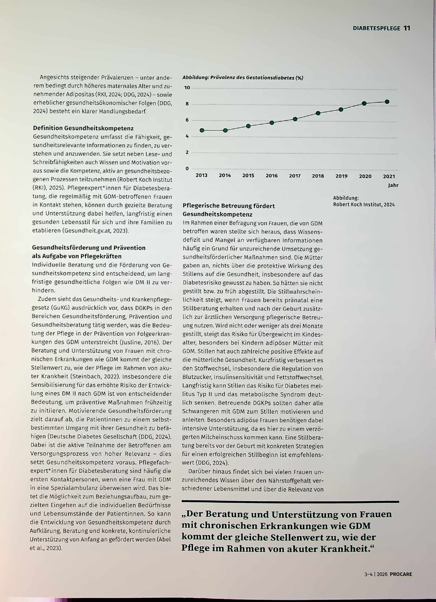 Vorschauseite 2: Gefahr für Mutter und Kind: Gestationsdiabetes als eine der häufigsten Komplikationen in der Schwangerschaft