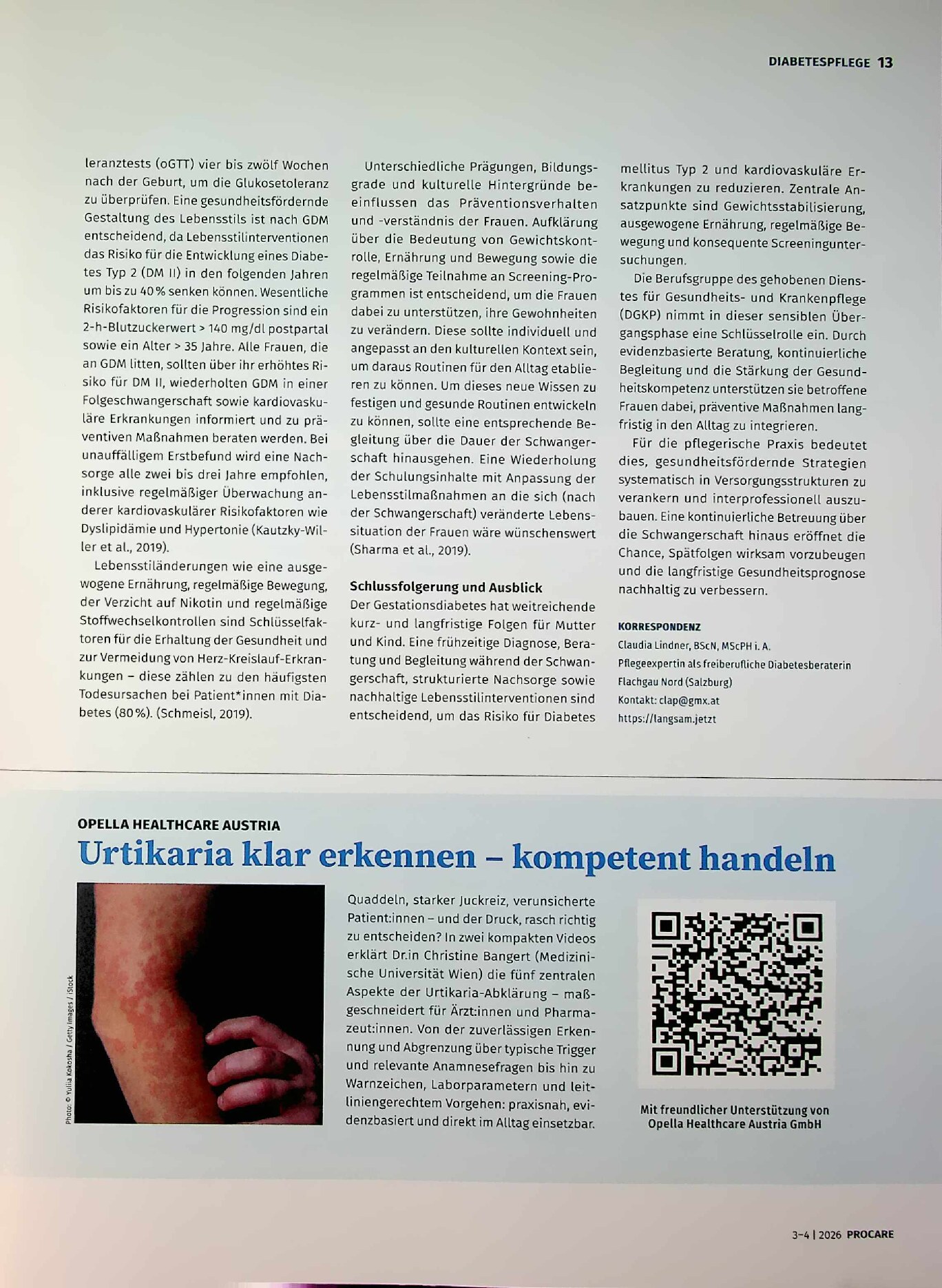 Vorschauseite 4: Gefahr für Mutter und Kind: Gestationsdiabetes als eine der häufigsten Komplikationen in der Schwangerschaft