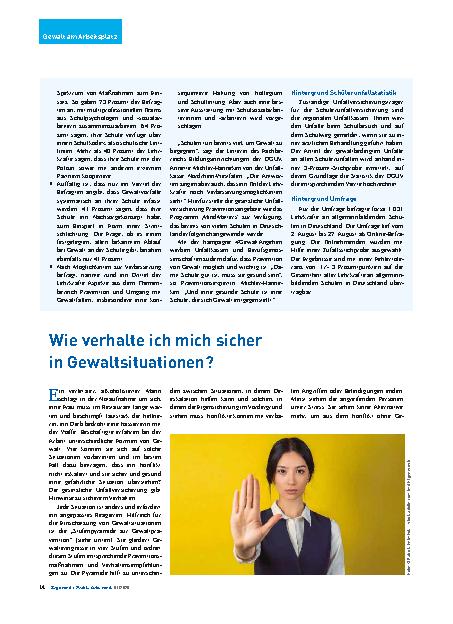 Vorschauseite 4: PTBS nach Gewalt am Arbeitsplatz