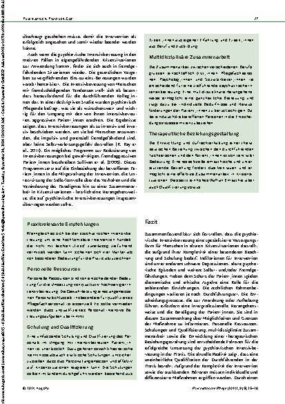 Vorschauseite 3: Notwendige Qualifikationen Intensivbetreuung – Teil 2