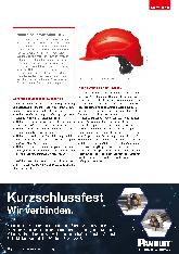 Vorschauseite 4: Kopfschutz am Arbeitsplatz. Echte Profis tragen Helm.