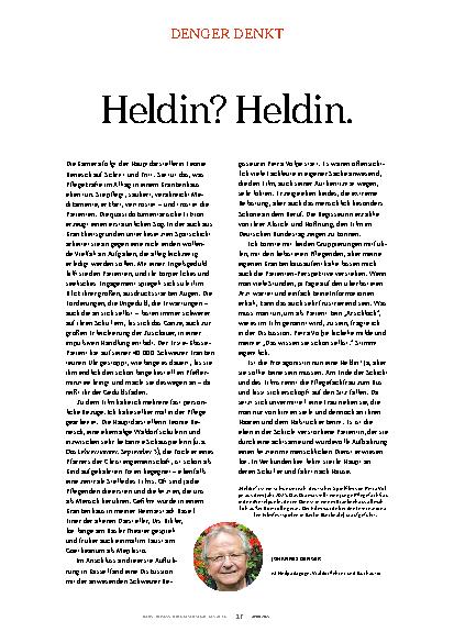 Vorschauseite 1: Heldin? Heldin.