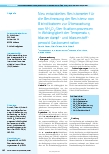 Vorschauseite 1: Neu entwickeltes Resistometer für die Bestimmung der Resistenz von Bioindikatoren zur Überwachung von H2O2-Sterilisationsprozessen in Abhängigkeit der Temperatur, Wasserdampfund W…