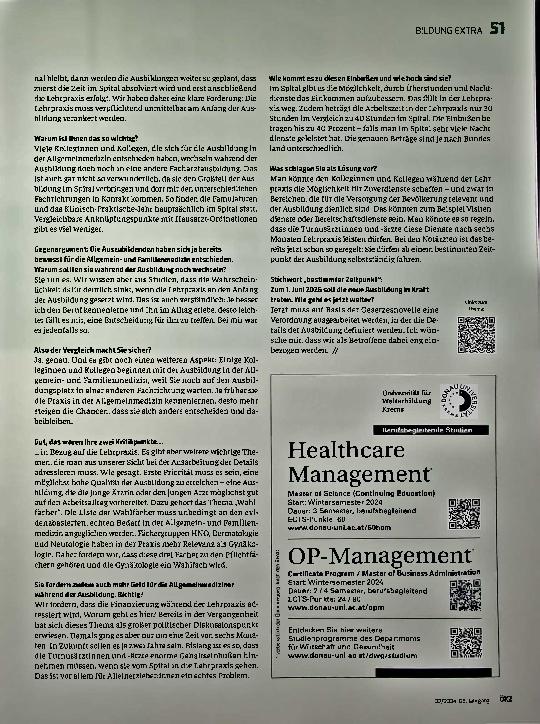 Vorschauseite 2: "Ein Automechaniker lernt nicht beim IT-Techniker. "