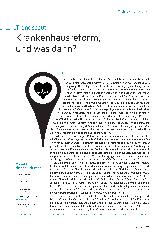 Vorschauseite 1: Trendscout Krankenhausreform, und was dann?