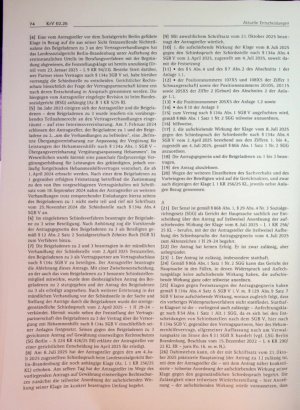 Vorschauseite 2: Beleghebammen - Hebammenhilfevertrag - Hebammenvergütung - Schiedsspruch der Schiedsstelle - eingeschränkte gerichtliche Kontrolle - Anordnung der aufschiebenden Wirkung - keine T…