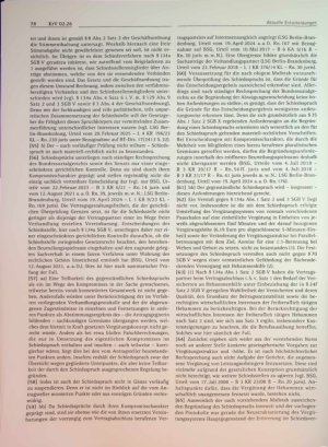 Vorschauseite 6: Beleghebammen - Hebammenhilfevertrag - Hebammenvergütung - Schiedsspruch der Schiedsstelle - eingeschränkte gerichtliche Kontrolle - Anordnung der aufschiebenden Wirkung - keine T…