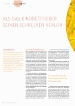 Vorschauseite 1: ALS DAS KINDERBETTFIEBER SEINEN SCHRECKEN VERLOR.