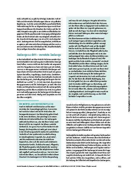 Vorschauseite 2: Seelsorge in der Kinderklinik: Zeit haben, zuhören, stärken