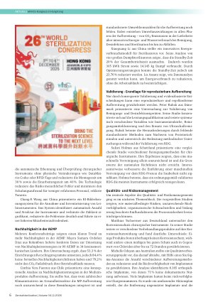 Vorschauseite 3: Weltkongress der Medizinprodukteaufbereitung 26. WFHSS-Kongress, 4. – 6. Dezember 2025, Hong Kong