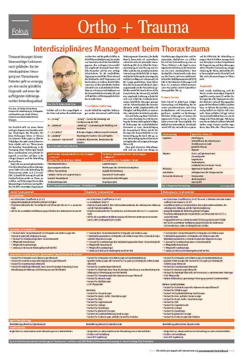 Vorschauseite 1: Ortho + Trauma