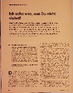 Vorschauseite 1: Ich sehe was, was Du nicht siehst!