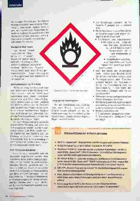 Vorschauseite 3: Sicherer Umgang mit Sauerstoff: Lebenswichtig, aber brandgefährlich.