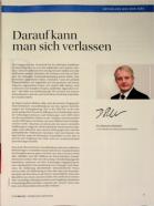Vorschauseite 1: Darauf kann man sich verlassen.