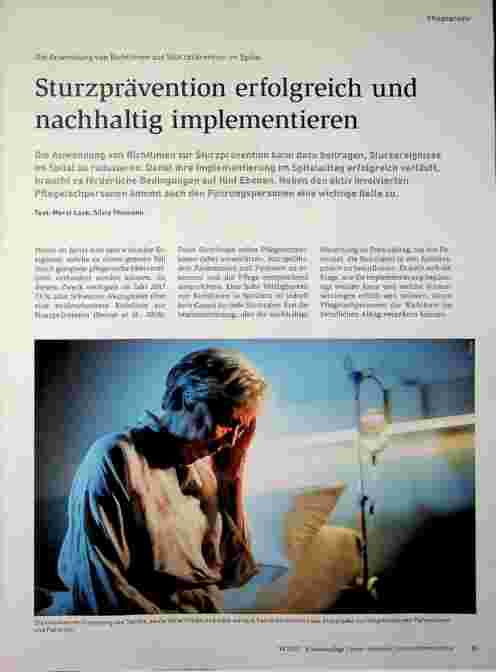 Vorschauseite 1: Sturzprävention erfolgreich und nachhaltig implementieren