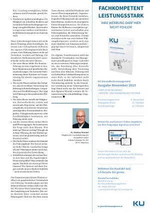 Vorschauseite 2: Neue Führungsrollen in der digitalen Transformation Eine Abgrenzung zu klassischem Management