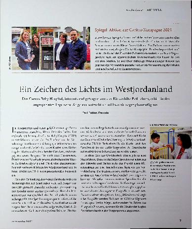 Vorschauseite 1: Ein Zeichen des Lichts im Westjordanland