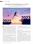 Vorschauseite 1: Berufliche Weiterbildungen in 2023