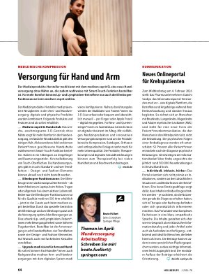 Vorschauseite 1: Versorgung für Hand und Arm