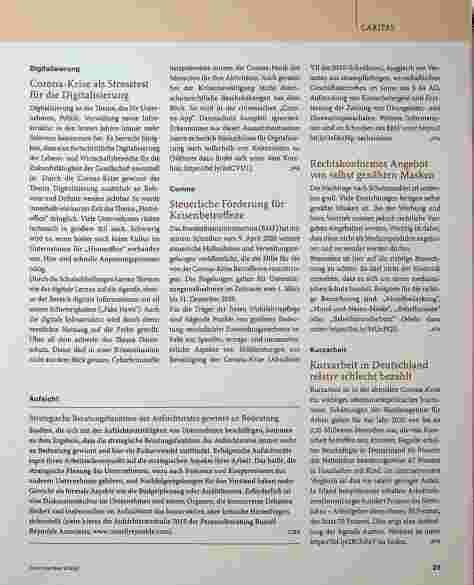 Vorschauseite 2: Attraktive Arbeitsbedingungen bei der Caritas - mehr als nur Tariflohn