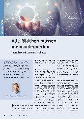 Vorschauseite 1: Alle Rädchen müssen ineinandergreifen.