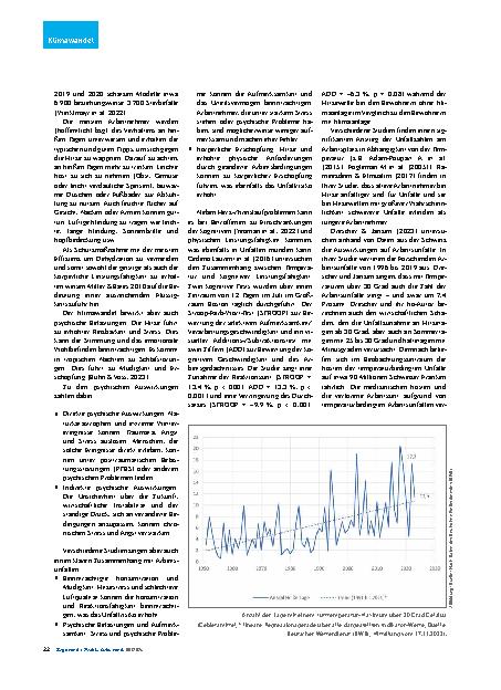 Vorschauseite 2: Ausgewählte Auswirkungen des Klimawandels in der Arbeitswelt