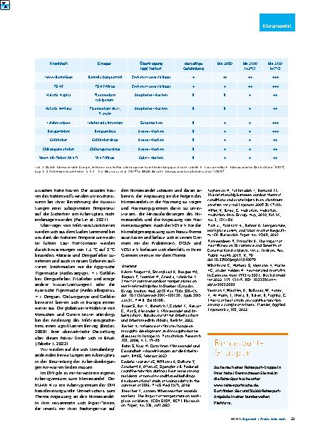 Vorschauseite 3: Ausgewählte Auswirkungen des Klimawandels in der Arbeitswelt