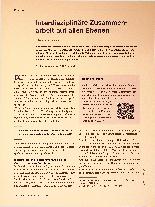 Vorschauseite 1: Kongress Interdisziplinäre Zusammenarbeit auf allen Ebenen