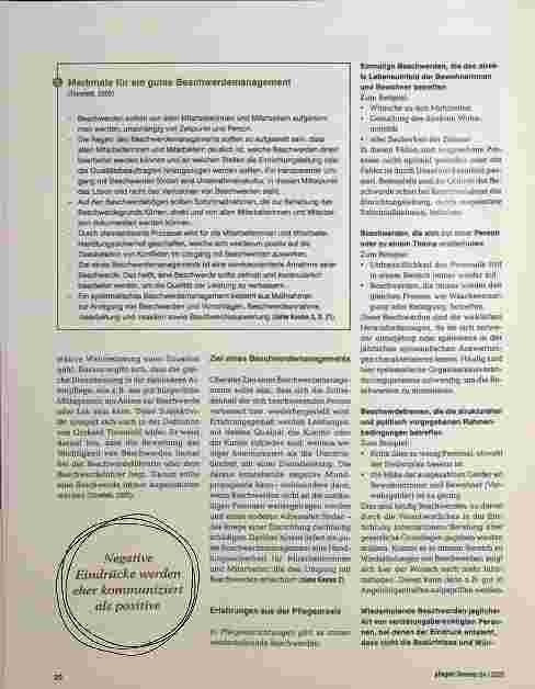 Vorschauseite 3: Handlungssicherheit und Wohlbefinden: Ziele, Merkmale und Verfahren des Beschwerdemanagements