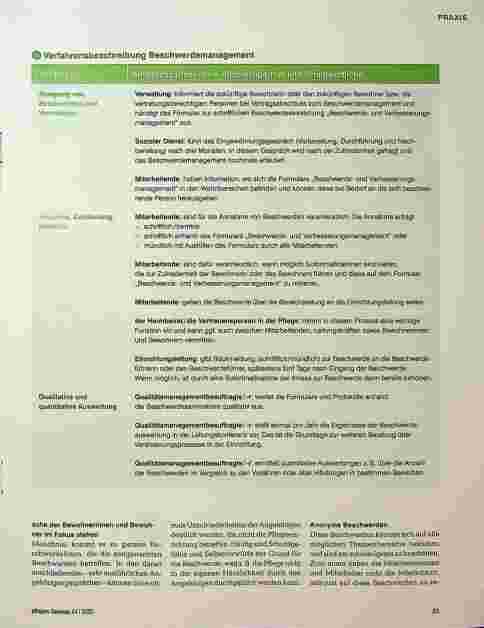 Vorschauseite 4: Handlungssicherheit und Wohlbefinden: Ziele, Merkmale und Verfahren des Beschwerdemanagements