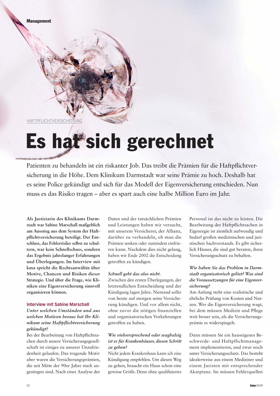 Vorschauseite 1: Es hat sich gerechnet