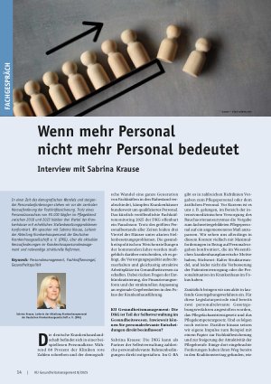 Vorschauseite 1: Wenn mehr Personal nicht mehr Personal bedeutet